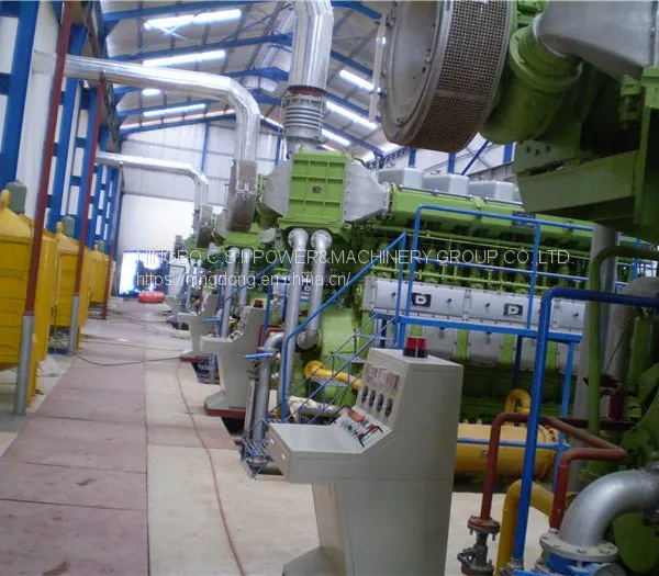 20MW HFO generator set power plant 11kv,50hz