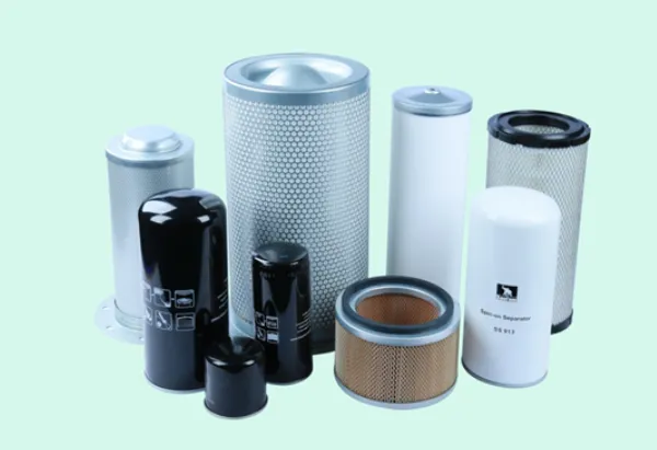 Air compressor filter element