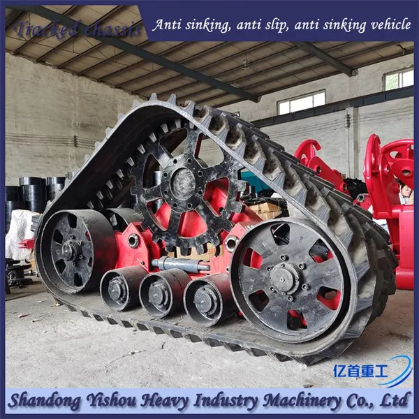 Rubber Track Semi Chain Track Anti Slip and Anti Sinking photo-3
