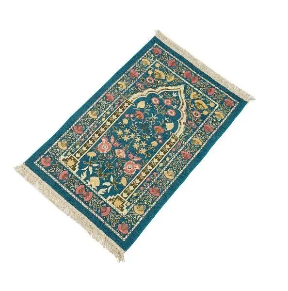 70x110cm Muslim Floor Carpet Living Room Mat Islamic Kids Prayer Mat Turkish Prayer Rug Foldable Carpet Eid Prayer Mat