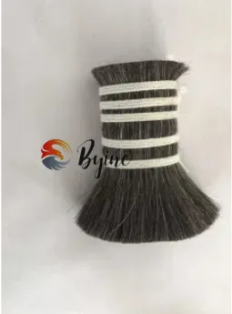 Horse Hair Soft Wooden Handle Paint Brush Set