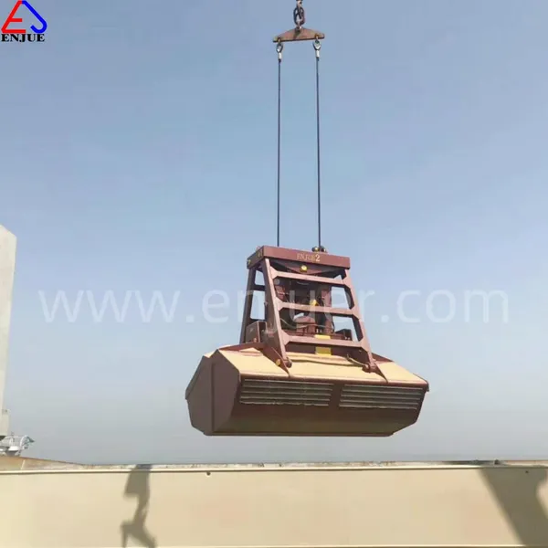 12cbm 24ton Single Line Wireless Radio Remote Control Clamshell Grab Bucket With BV CCS ABS RS DNV Certificate photo-4