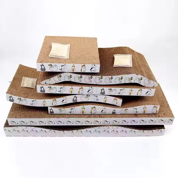 Cat Scratcher Claw Grinder Does Not Drop Debris Corrugated Paper Protection Wear-resistant Cat Scratching Post photo-5