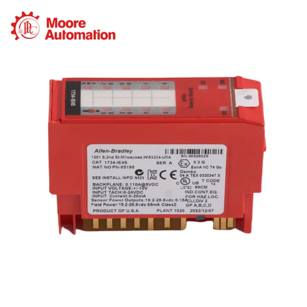 Allen Bradley 1734-IE4S POINT Guard I/O Safety 4-Channel Analog Input Module In Stock photo-4