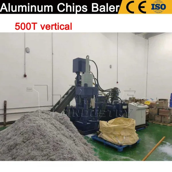 Scrap Aluminum Briquette Aluminium Briquetting Machine Briquette Making Machine photo-4