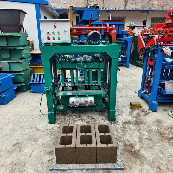 Mobile Small Brick Machine South America Customers Favored Semi-Automatic Hollow Block Making Machine Brick Machinery photo-3