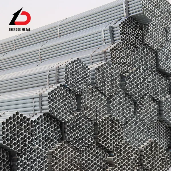 Hot DIP Galvanized Steel Pipe HDG Round Steel Pipe Hollow Section Steel Pipe for Construction Building Scaffolding photo-2