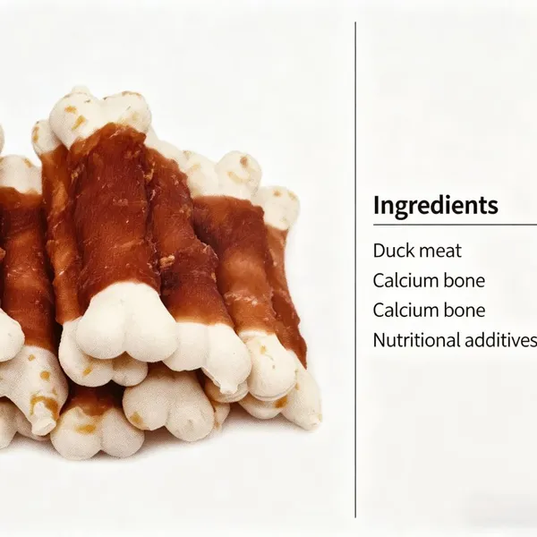 Duck Wrapped Calcium Bone photo-3