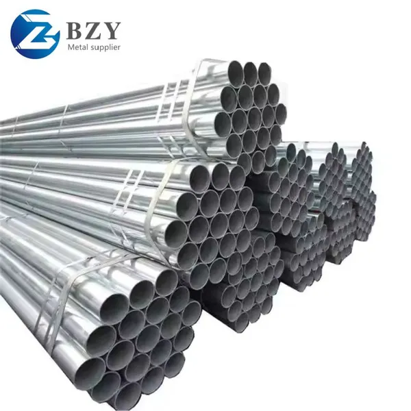 Wholesale Price 6 Meter 5 Inch Pre Galvanized Steel Round Pipe/Tube photo-4