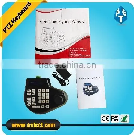 Intelligent 3D Mini Joystick Keyboard Controller for Security PTZ Dome Camera With RS485 LCD Menu photo-6