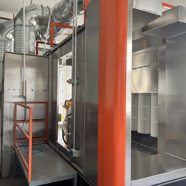 Industrial Automotive Parts Powder Coating Line With Integrated Recovery System 1-3m/min
