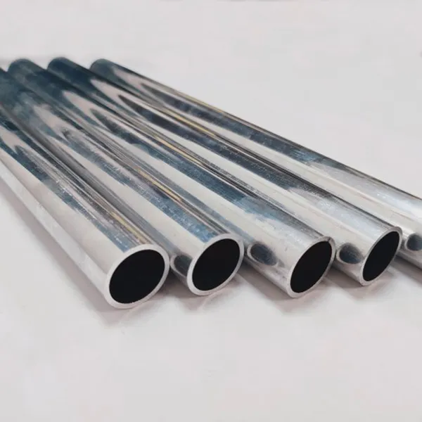 Aluminum Round Tube 6063 T5 Anodized Custom Size Diameter Wall Thickness Extruded Pipe for LED Light Bar photo-4