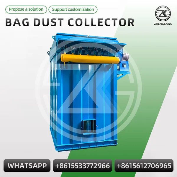 Biomass Boiler Pulse Jet Baghouse Dust Collector Industrial High Temperature Bag Filter Dust Removal Equipment