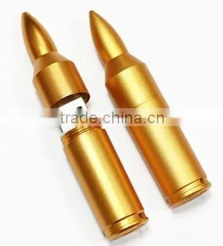 Silver and Gold Metal Bullet Usb Flash Drive Cheap Price photo-2
