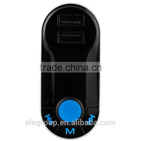 2016 Hot Sales Car Kit MP3 Player FM Transmitter SD LCD Dual USB Charger photo-4
