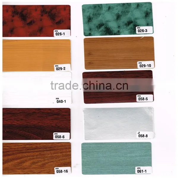 Wood Grain Hot Stamping Foil For PS Frame Decoration photo-3