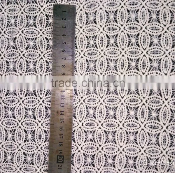 Wholesale Embroidery Lace Designs Cotton Lace Fabric photo-2