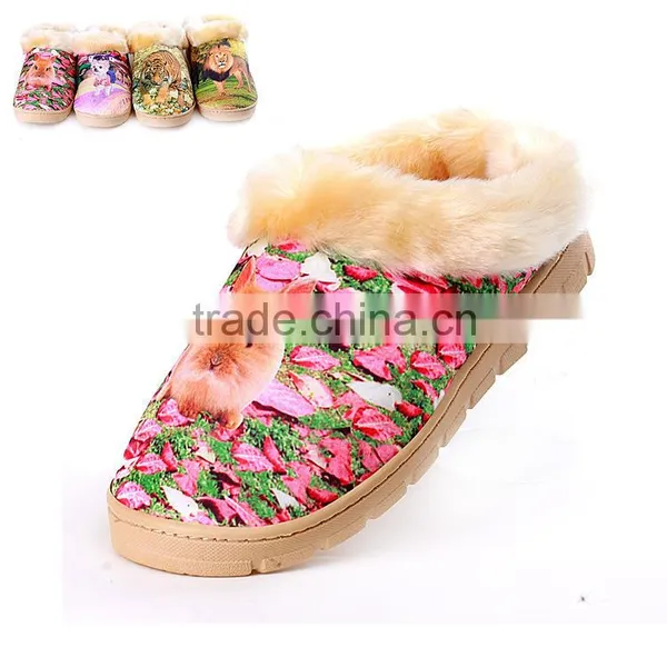 Super Warm Fuzzy Slipper Animal Slipper photo-2