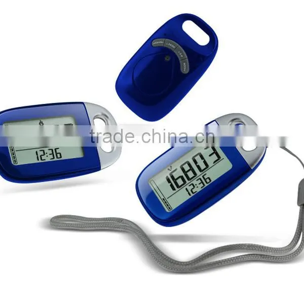 New 2016 3D Walking Pedometer Activity Tracker Multi-colors Monitor Daily Step Count, Distance Travelled (miles or Km) photo-2