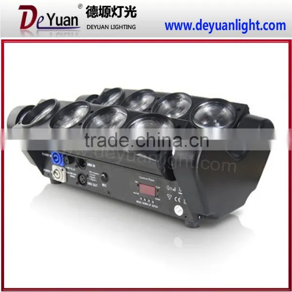 Pro Lighting 8x10w White Led Moving Head Beam Led Spider Light photo-2