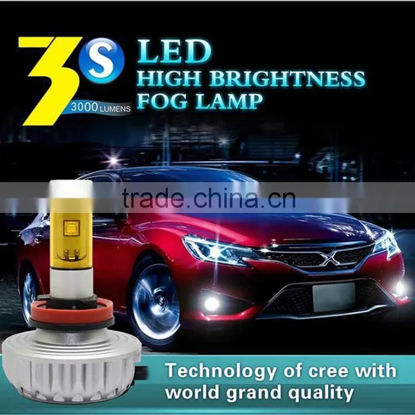 Newest High Brightness Light 12v-24v IP65 3s Car Cr-ee Led Headlamp for Universal Cars/auto photo-2