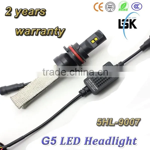 G5 Powerful 6000LM Fanless Auto Led Hedlight 12v 9007 With Excellent Heat Disipation photo-4