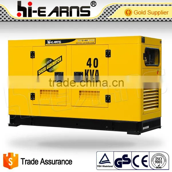 40KVA AC Three Phase Electric Start Brushless Silent Generators photo-3