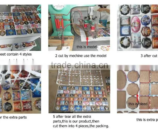 Cheap Full Color Printing Customized 3d Sticker Printing photo-6