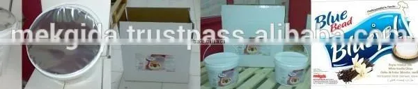 Blue Bead White (Vanilla) Cold Glaze Jelly For Pastry, Cakes photo-3