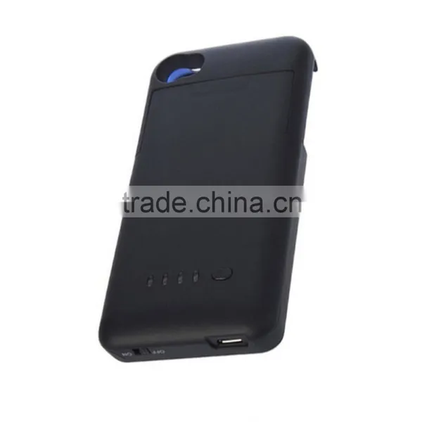 1900mAh External Backup Battery Charger Case Replacement Repair Parts Blue For IPhone 4 /4S Wholesale photo-2