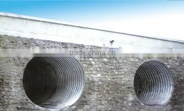 China Supplier Corrugated Galvanized Steel Culvert Pipe photo-6