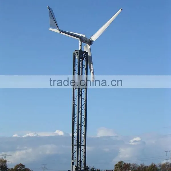 Horizontal Type Wind Power Generator 2kw Windmill, Home Wind Generator 2kw Roof Wind Turbine