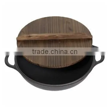 Low Cost Carbonized Wood Pot Lids With High Stable Quality, Wood Pot Covers After Carbonizing photo-4