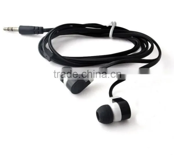 2015 New Products Earphones Headphones With Mic, 3.5mm Earphone With Mic For Laptop PC MP3 MP4 Moblie Phone photo-2