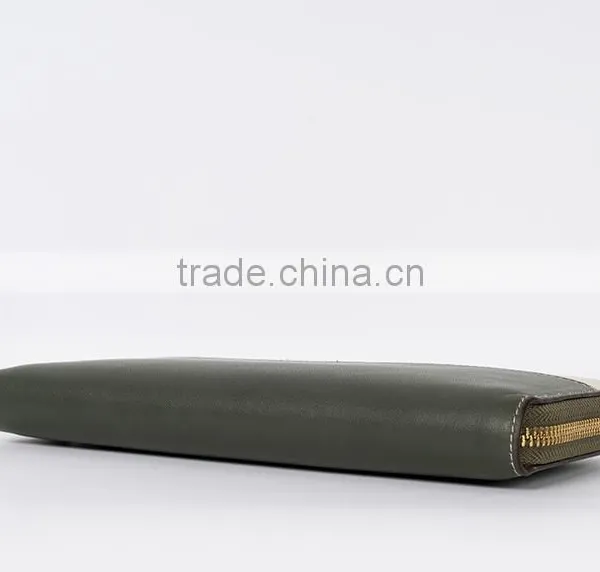 Army Green Leather Wallet Clutch Bag Men Online, Best Gift photo-5