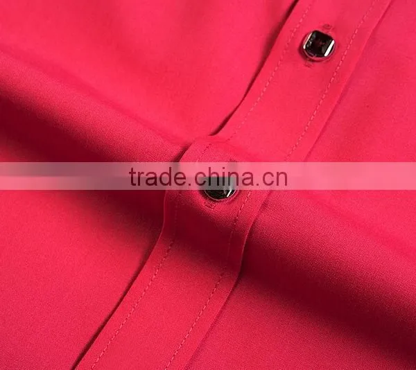 Plain Green Shirt Vintage Style Shirt 2015 Fashion Men Slim Shirt photo-4