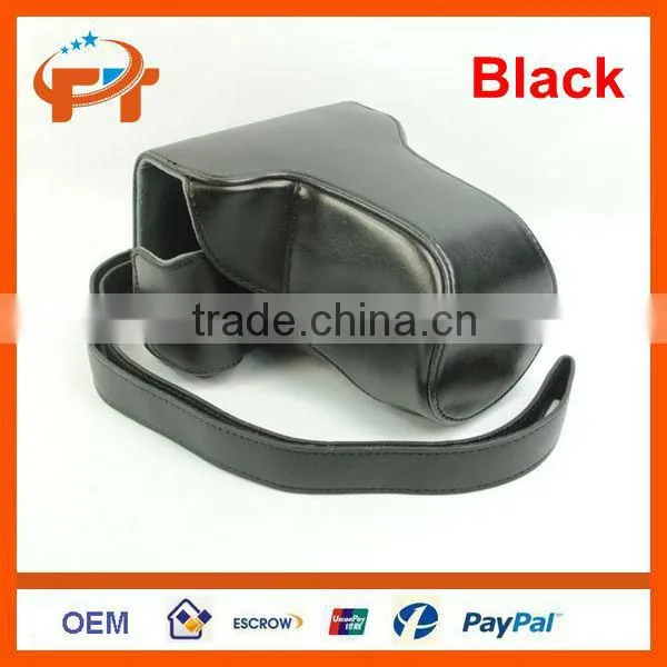 Pu Leather Camera Bag Camera Case for GF6 14-42mm photo-3