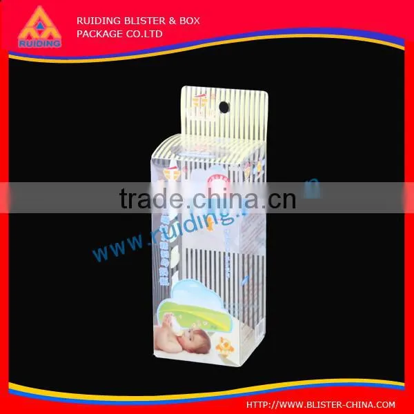 PET ,RPET,GPET,GAG,PP Folding Clear Gift Box Plastic Packaging photo-6