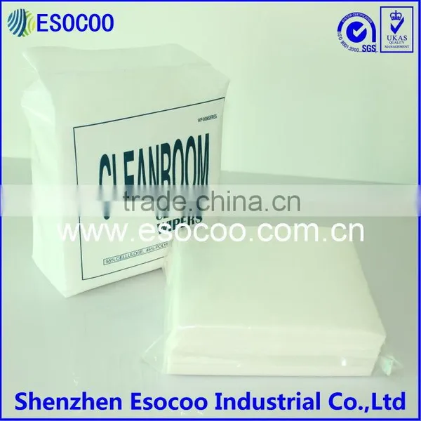 56g Plain Clean Room Spunlace Nonwoven Industrial Wipes photo-3
