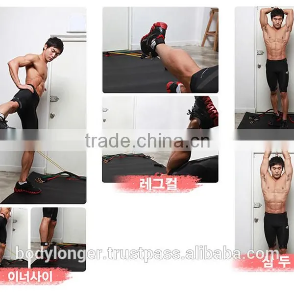 POWER TUBING RESISTANCE BAND(OPTION LAT BAR)/ Gym Equipment/ Rack photo-5