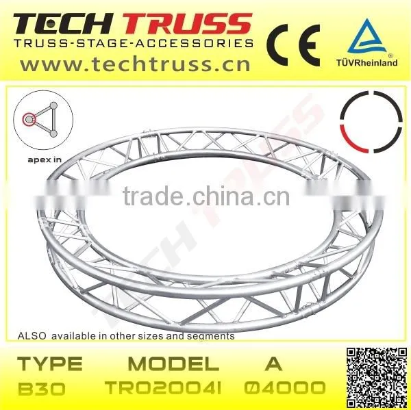 Aluminium Triangle Circular, Trussing Apex Up, Circular Truss, Easy to Assemble! photo-3