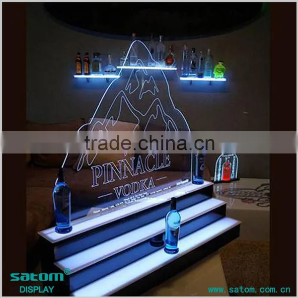 Cool Mountain LED Bottle Glorifier Acrylic Bottle Display