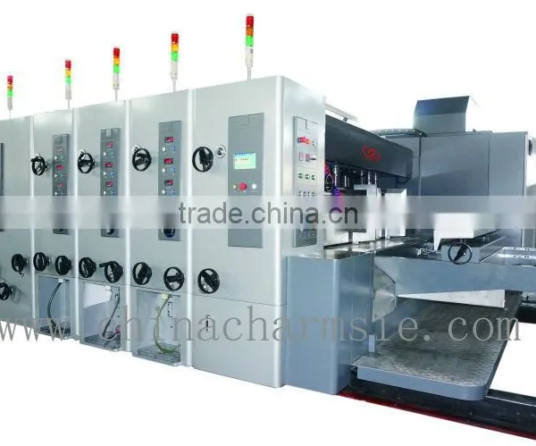 GIGA LX308N Automatic Corrugated Cardboard Carton Box Making And Printing Machine