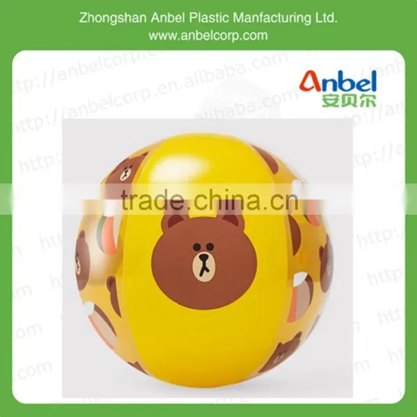 Anbel Cute Face Recreation Sports Inflatable Beach Ball photo-6