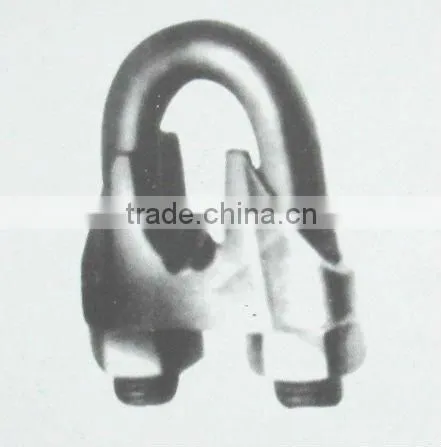 galv malleable wire rope clip type B
