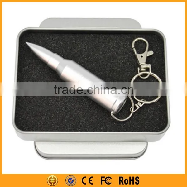 Wholesale Bulk Cheap Bullet Shape Metal USB Flash photo-5