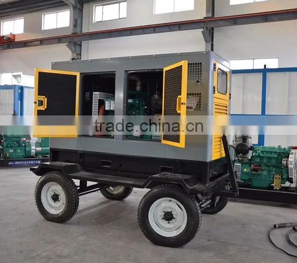 50kw Yuchai Silent Diesel Mobile Trailer photo-2