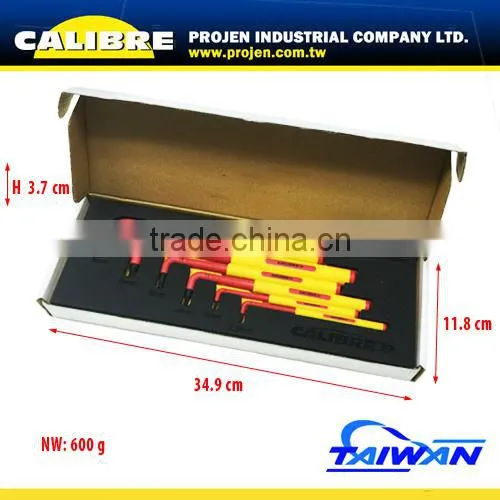 CALIBRE 6PC Extra Long VDE Hex Key Set photo-4