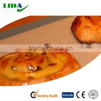 Top Sale Brand Stain Resistant Silicone Kitchen Baking Mat /Food Grade Fiberglass Silicone Pastry Mat KIT703 photo-5
