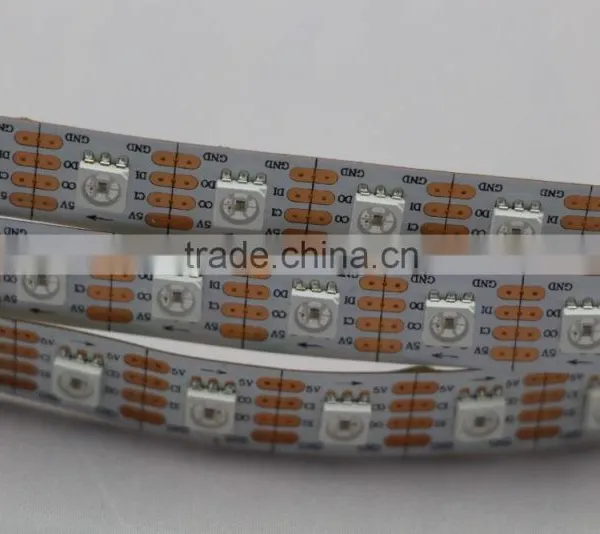 60LEDs/m APA102 IP20 Non-waterproof Addressable Full Color LED Strip RGB photo-2